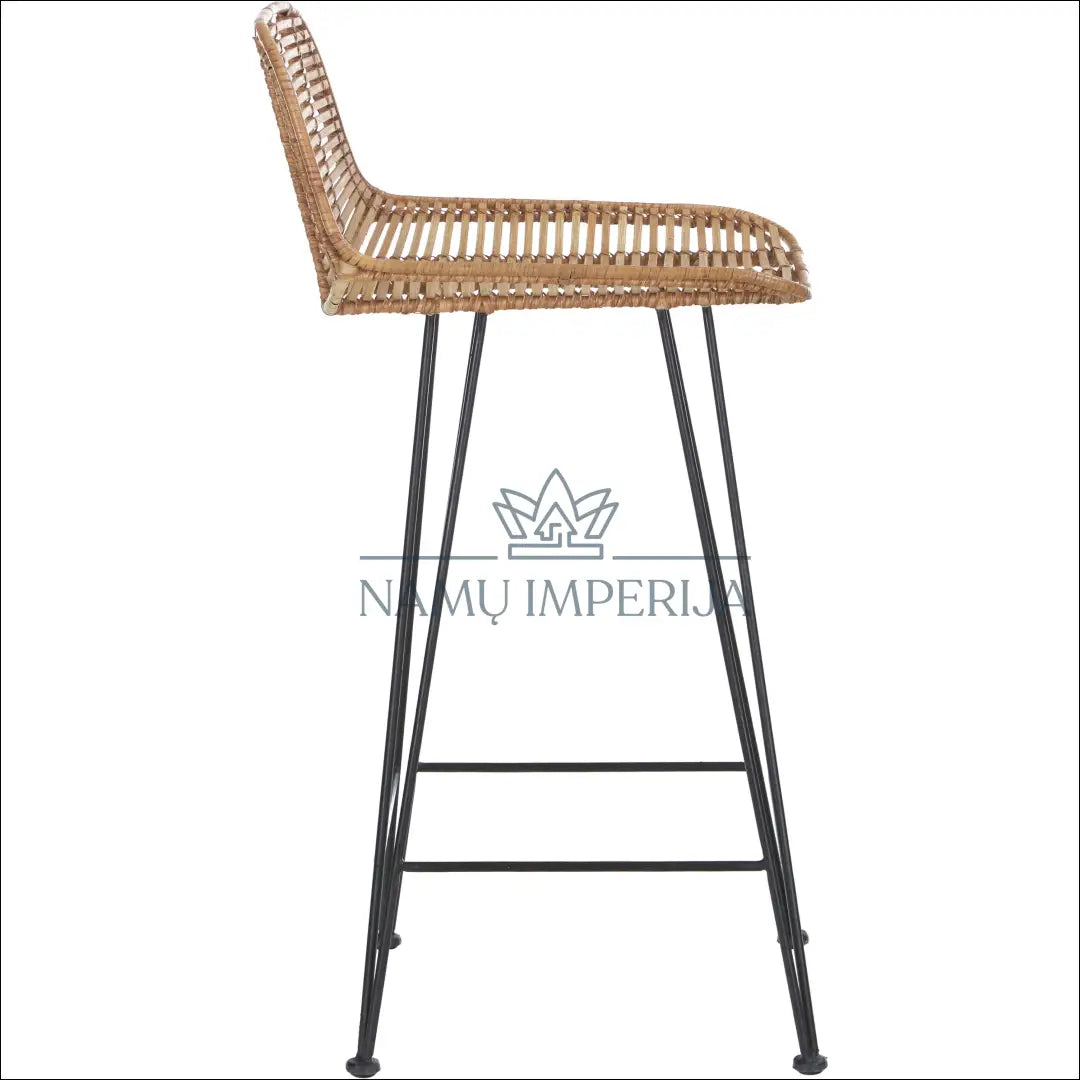 Baro kėdė VI068 - €55 Save 80% 50-100, __label:Pristatymas 1-2 d.d., color-juoda, color-ruda, material-metalas