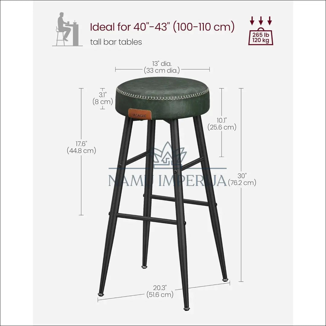 Baro kėdžių komplektas (2vnt) SM107 - €108 Save 10% 100-200, __label:Pristatymas 5-14 d.d., baro-kedes, notouch10,