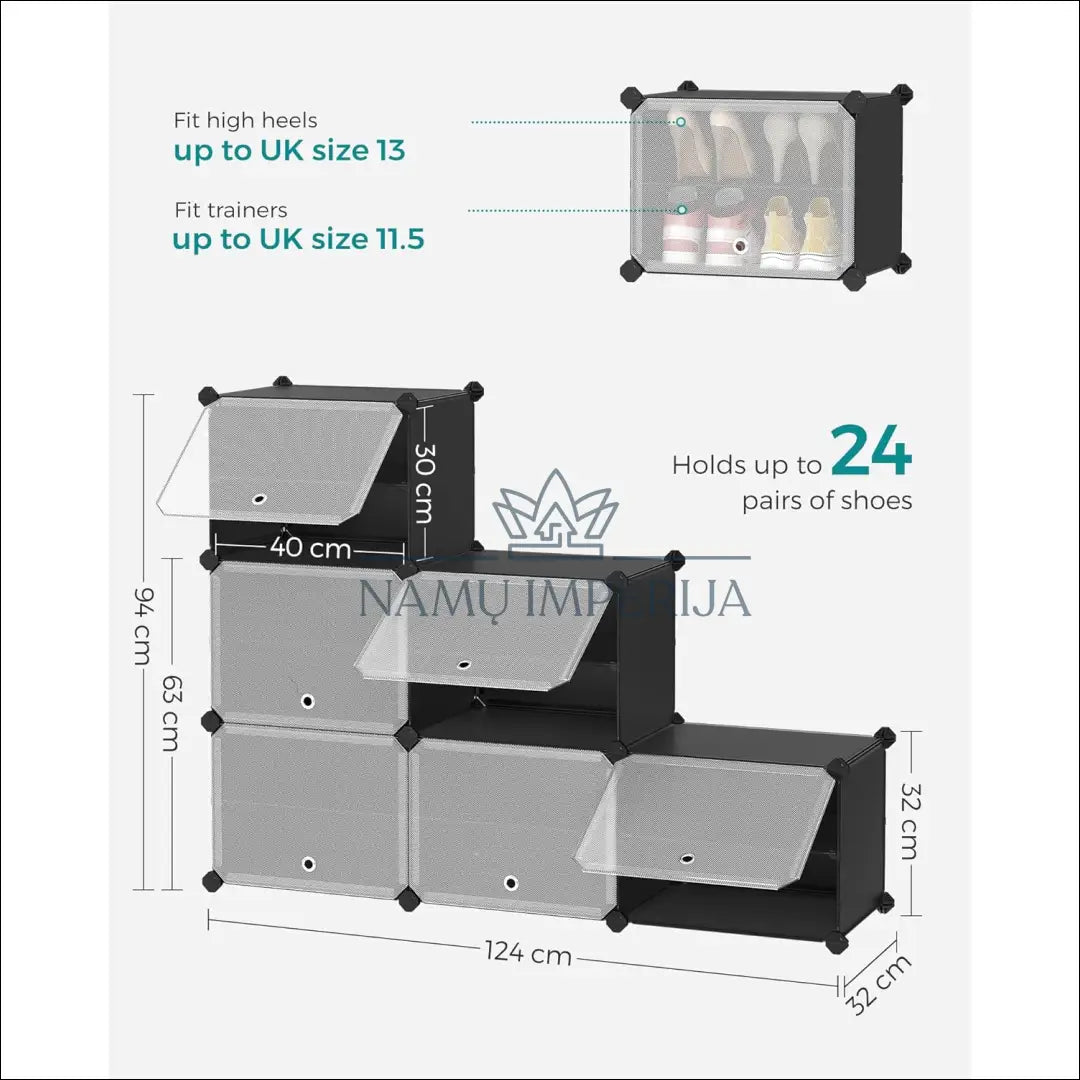 Batų lentyna SM974 - €49 Save 10% 25-50, __label:Pristatymas 5-14 d.d., batu-lentyna, NEW-SONGMICS, notouch10