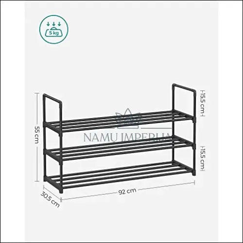 Batų lentyna SM998 - €51 Save 30% 50-100, __label:Pristatymas 5-14 d.d., batu-lentyna, notouch30, song 92x30x55cm