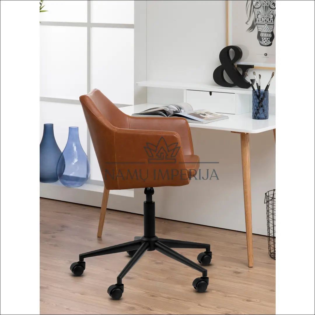 Darbo kėdė BI172 - €72 Save 60% 50-100, __label:Pristatymas 1-2 d.d., biuro-baldai, biuro-kedes, color-ruda €50