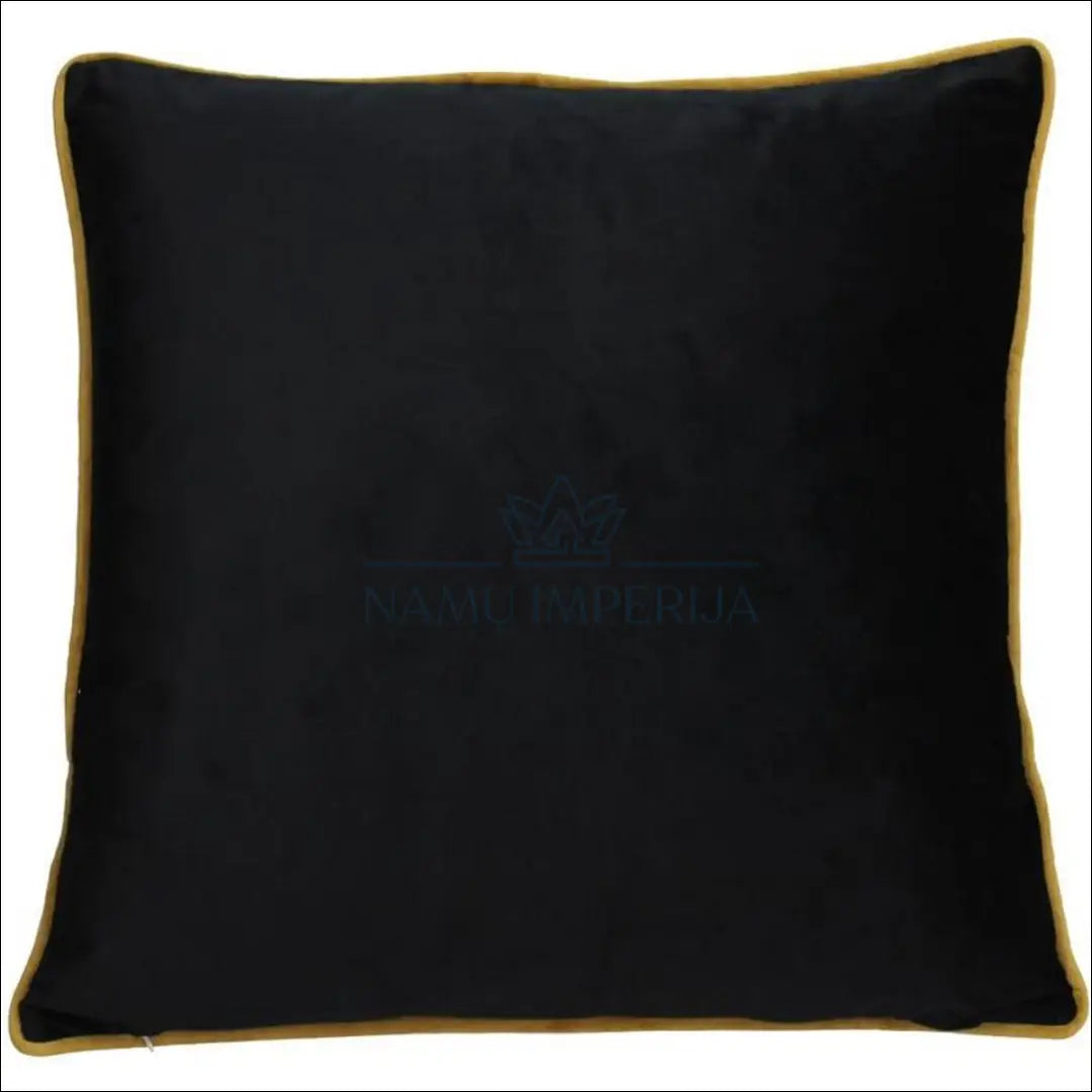 Dekoratyvinė aksominė pagalvėlė DI5843 - €21 Save 50% __label:Pristatymas 1-2 d.d., color-geltona, color-juoda,
