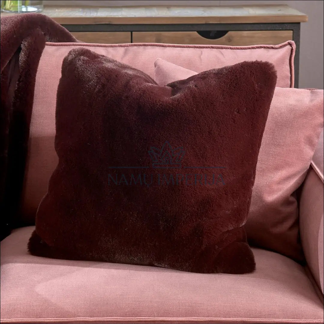 Dekoratyvinė kailinė pagalvėlė DI6276 - €18 Save 50% __label:Pristatymas 1-2 d.d., color-raudona, interjeras,