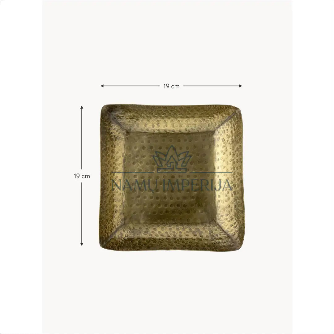 Dekoratyvinė lėkštė DI6093 - €18 Save 50% __label:Pristatymas 1-2 d.d., color-auksine, dekoracijos, indai,