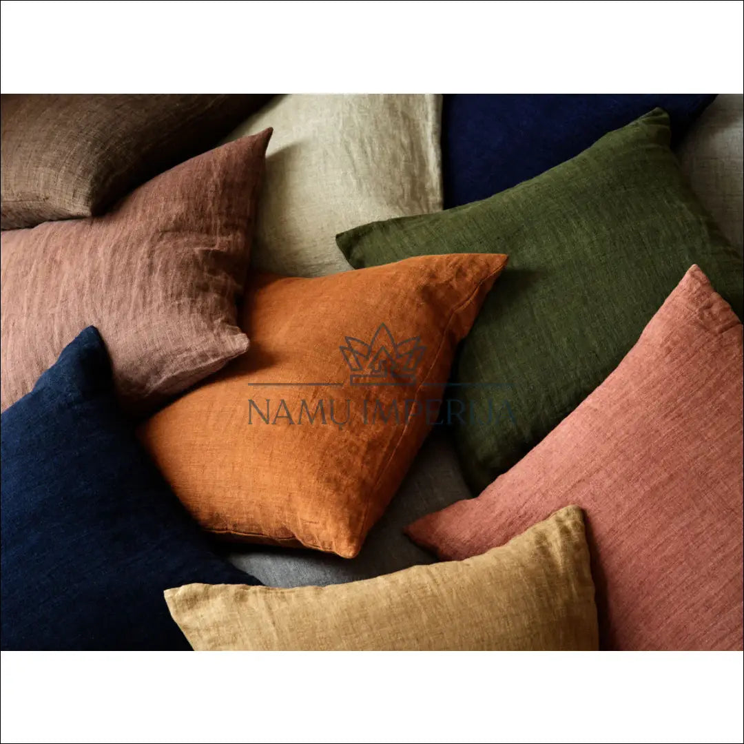 Dekoratyvinė lininė pagalvėlė DI6393 - €23 Save 50% __label:Pristatymas 1-2 d.d., color-pilka, interjeras,