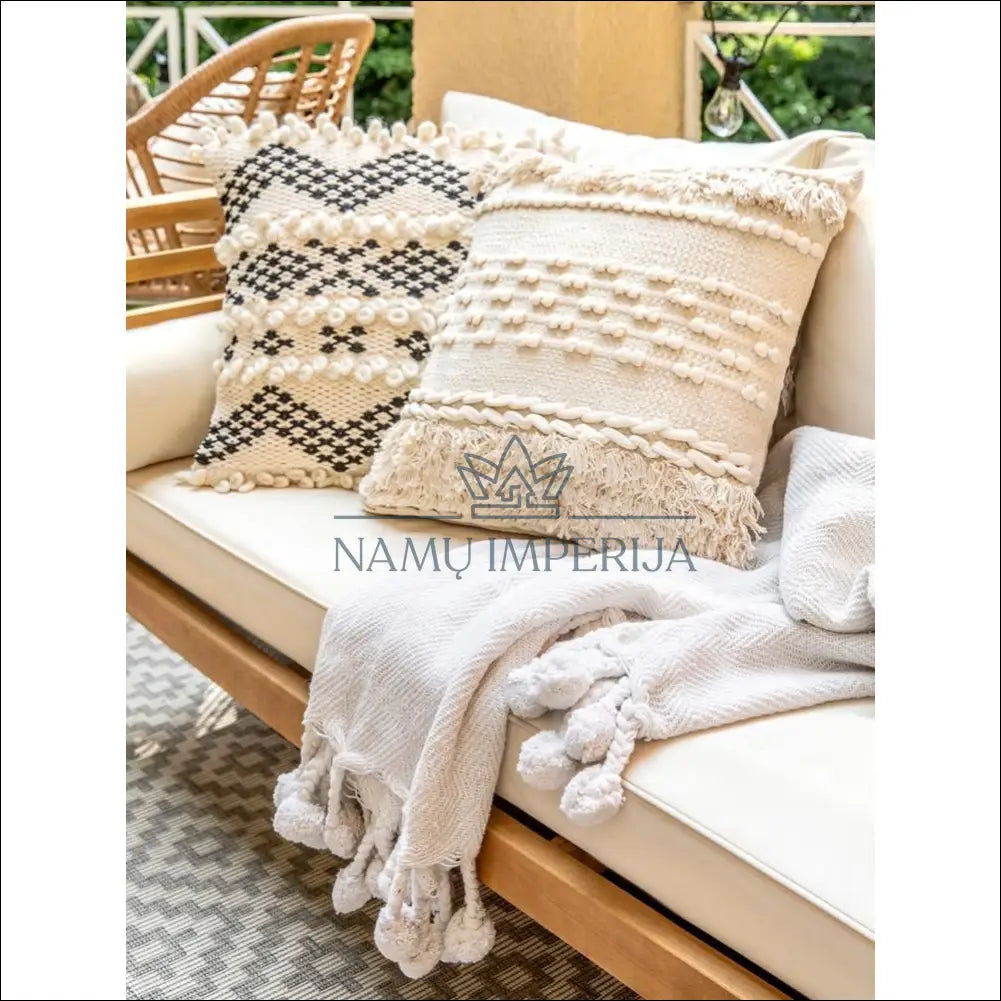 Dekoratyvinė pagalvėlė DI4323 - €20 Save 50% __label:Pristatymas 1-2 d.d., color-balta, color-kremas, interjeras,