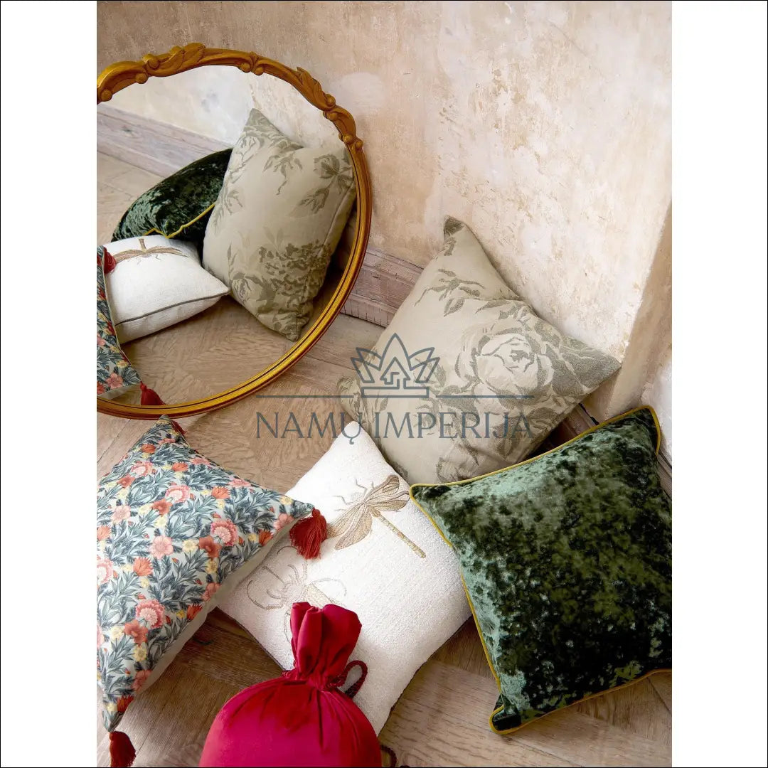 Dekoratyvinė pagalvėlė DI4427 - €18 Save 50% __label:Pristatymas 1-2 d.d., color-smelio, color-zalia, interjeras,