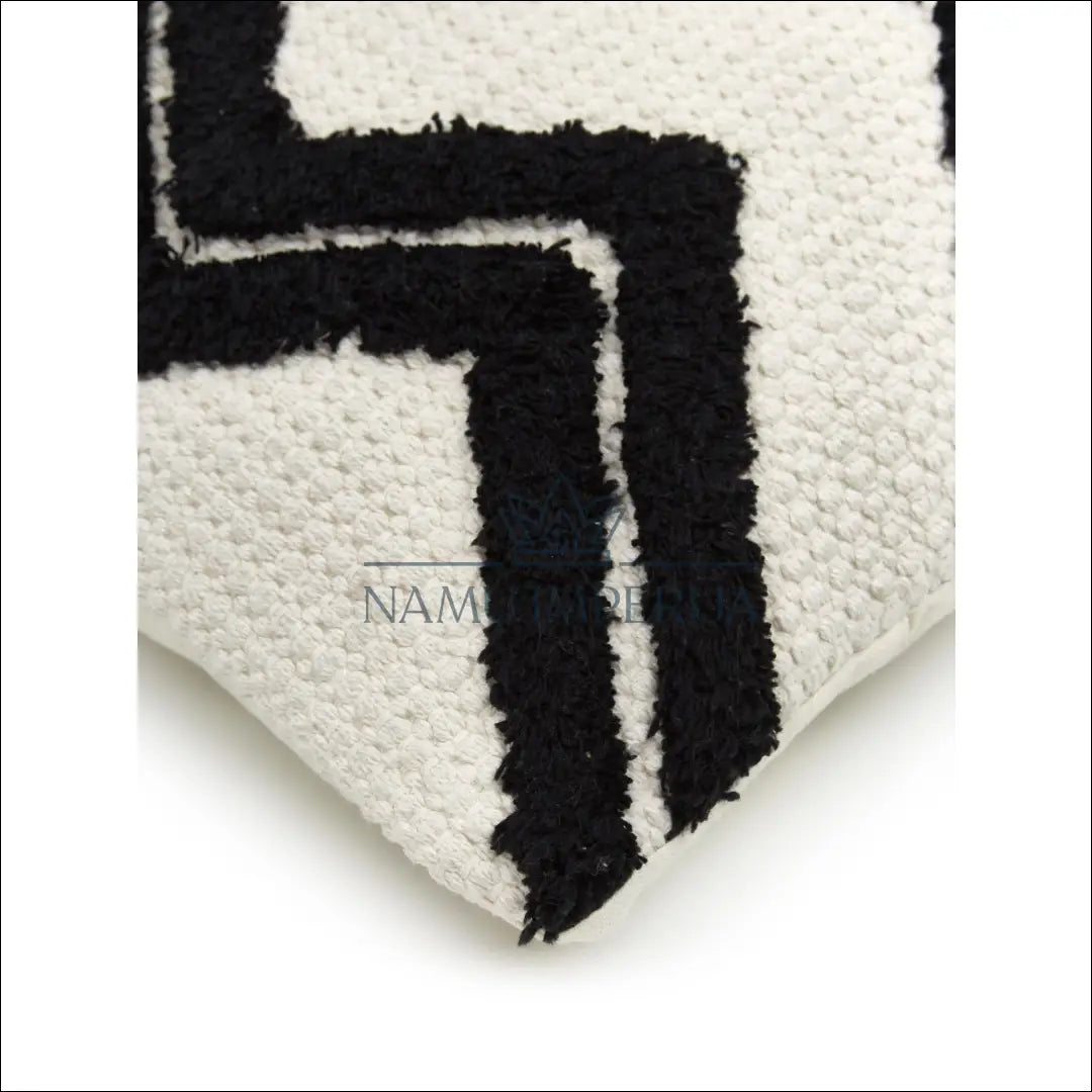 Dekoratyvinė pagalvėlė DI4449 - €15 Save 50% __label:Pristatymas 1-2 d.d., color-juoda, color-kremas, interjeras,