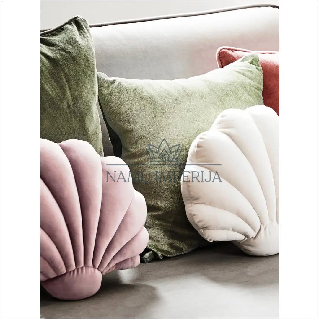 Dekoratyvinė pagalvėlė ’Kriauklė’ DI2262 - €24 Save 65% __label:Pristatymas 1-2 d.d., color-rozine,