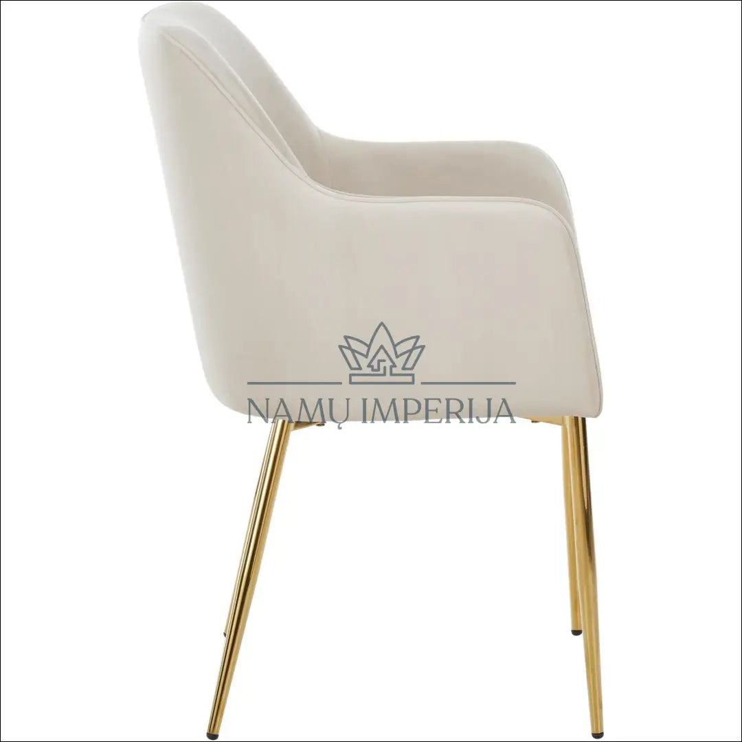 Fotelis/kėdė MI320 - €135 Save 55% 100-200, __label:Pristatymas 1-2 d.d., color-auksine, color-kremas, foteliai