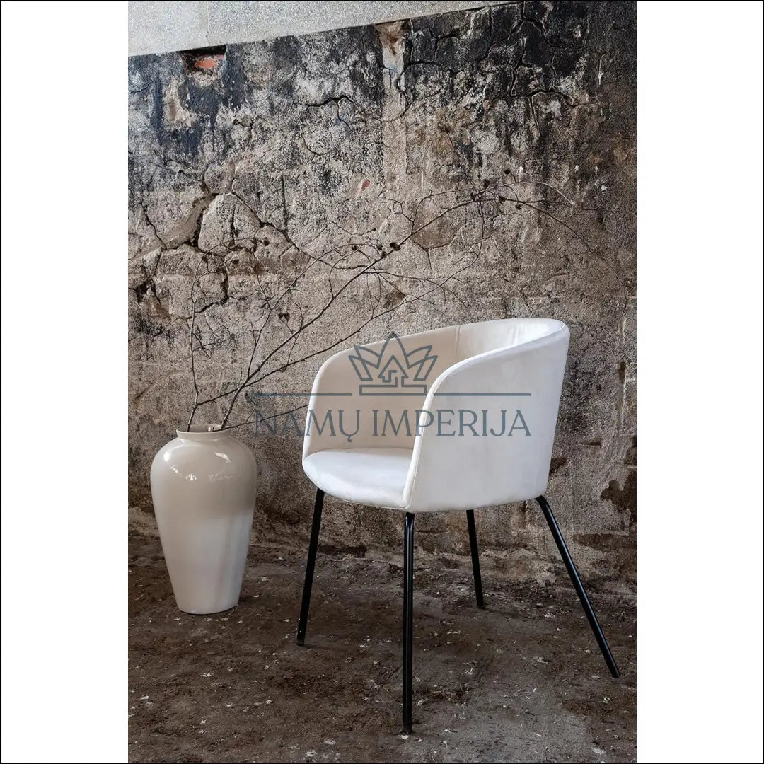 Fotelis/kėdė VI645 - €79 Save 50% 50-100, __label:Pristatymas 1-2 d.d., color-kremas, foteliai, kedes-valgomojo