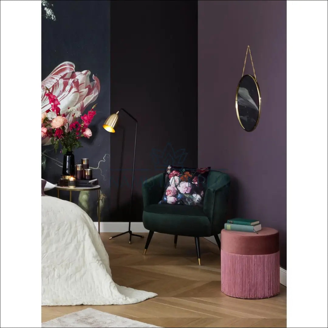 Fotelis MI216 - €199 Save 50% 100-200, __label:Pristatymas 1-2 d.d., color-zalia, foteliai, material-aksomas €100