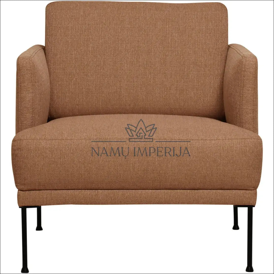 Fotelis MI359 - €202 Save 55% __label:Pristatymas 1-2 d.d., color-ruda, foteliai, material-gobelenas, minksti Virš
