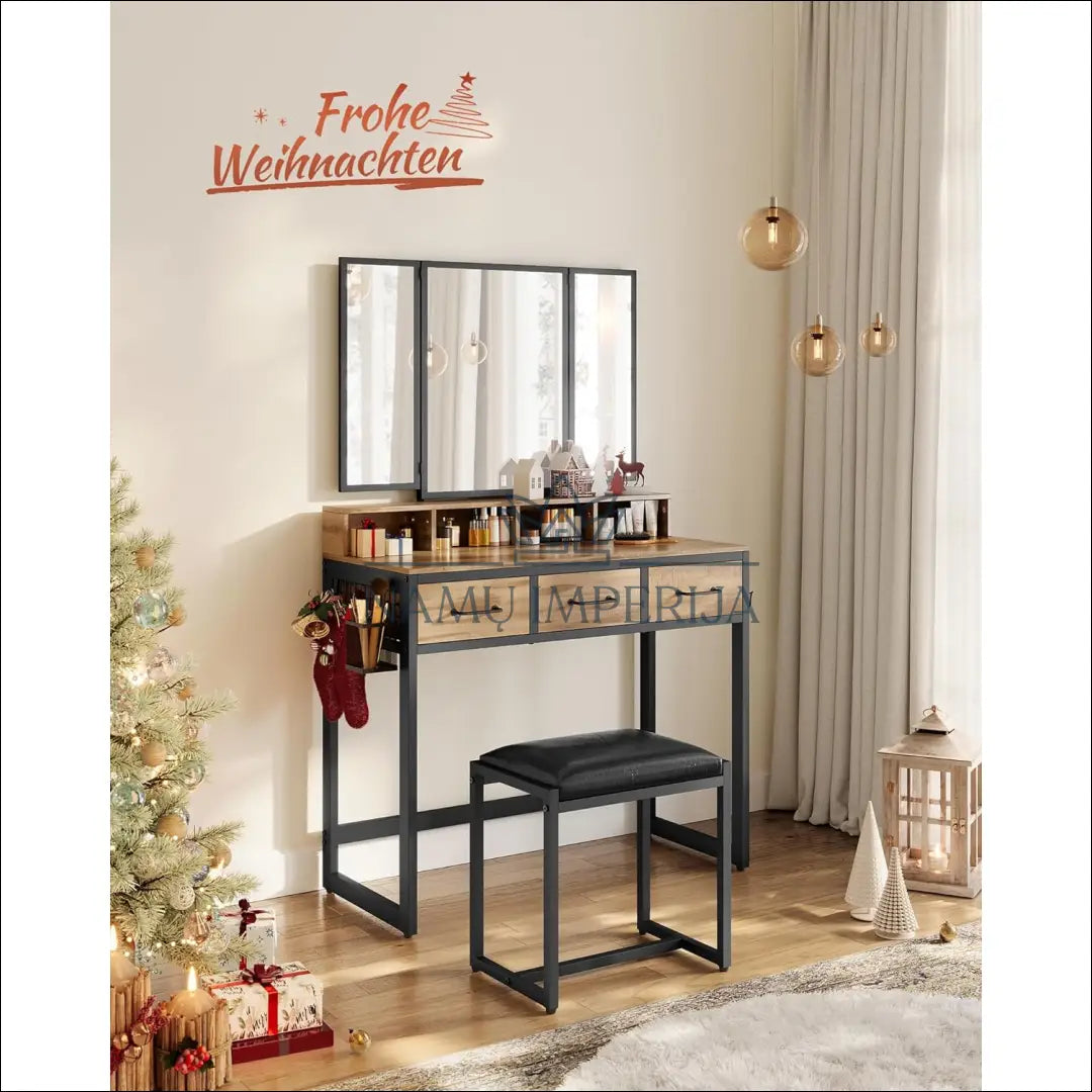 Grožio staliukas SM1281 - €287 Save 30% __label:Pristatymas 5-14 d.d., grozio-staliukas, miegamojo, notouch30,