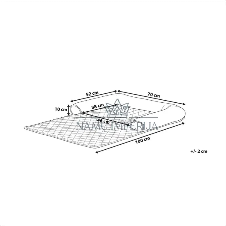 Guolis augintiniui KI576 - €19 Save 60% __label:Pristatymas 1-2 d.d., color-pilka, kita, material-poliesteris,