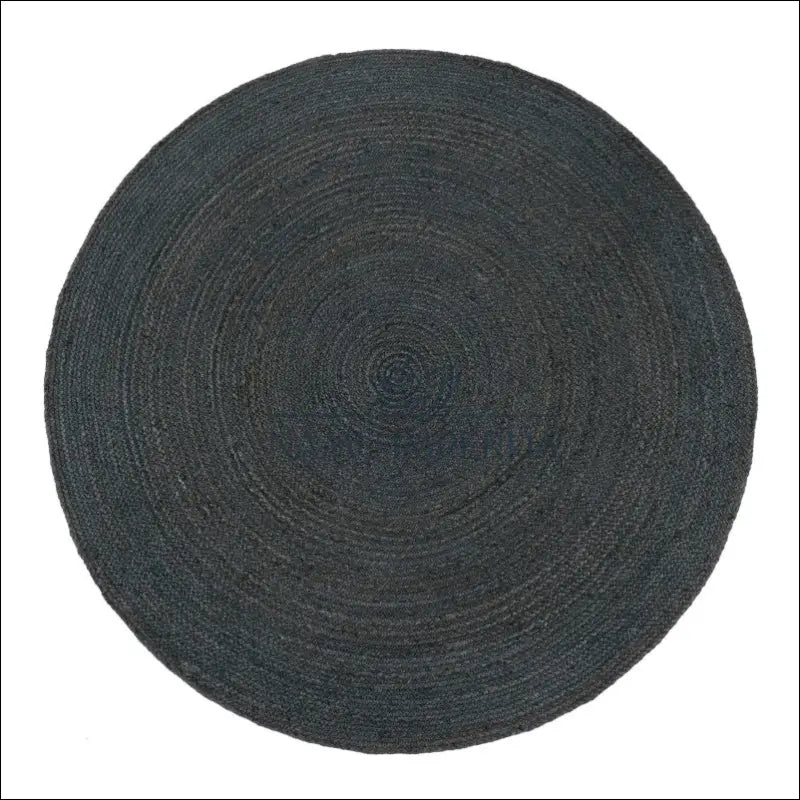 Kilimas NI5105 - €73 100-200, 50-100, color-Anthracite, kilimai, newdiva2 Kilimai Handmade Round Monochrome Rug