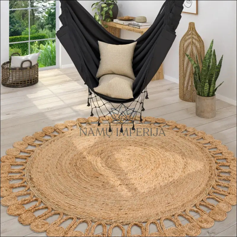 Kilimas NI5852 - €75 Save 15% 100-200, 50-100, color-Nature, kilimai, newdiva2 80 cm rund / Gamta Kilimai Jute Rug