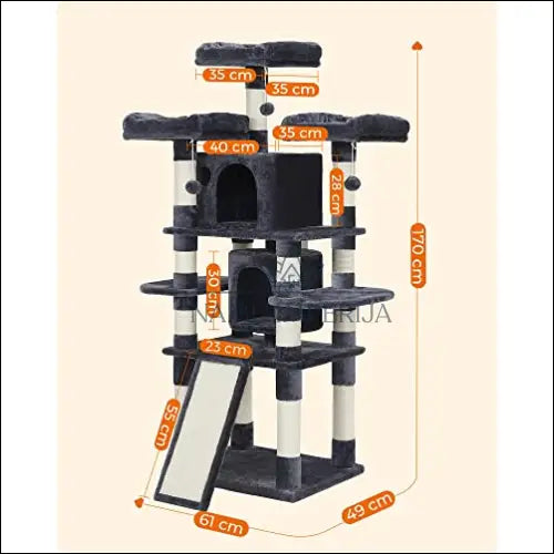 Kačių stovas draskyklė SM005 - €176 Save 10% 100-200, __label:Pristatymas 5-14 d.d., gyvunai, kates, notouch10