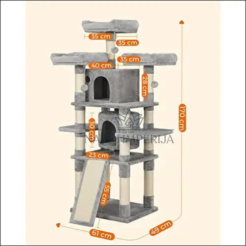 Kačių stovas draskyklė SM007 - €176 Save 10% 100-200, __label:Pristatymas 5-14 d.d., gyvunai, kates, notouch10