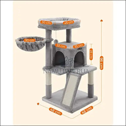 Kačių stovas draskyklė SM035 - €96 Save 10% 50-100, __label:Pristatymas 5-14 d.d., gyvunai, kates, notouch10