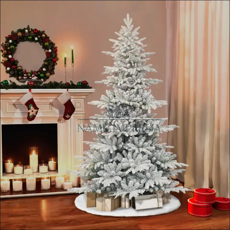 Kalėdinė eglutė (210cm) DI5573 - €58 Save 60% 50-100, __label:Pristatymas 1-2 d.d., color-balta, color-zalia,