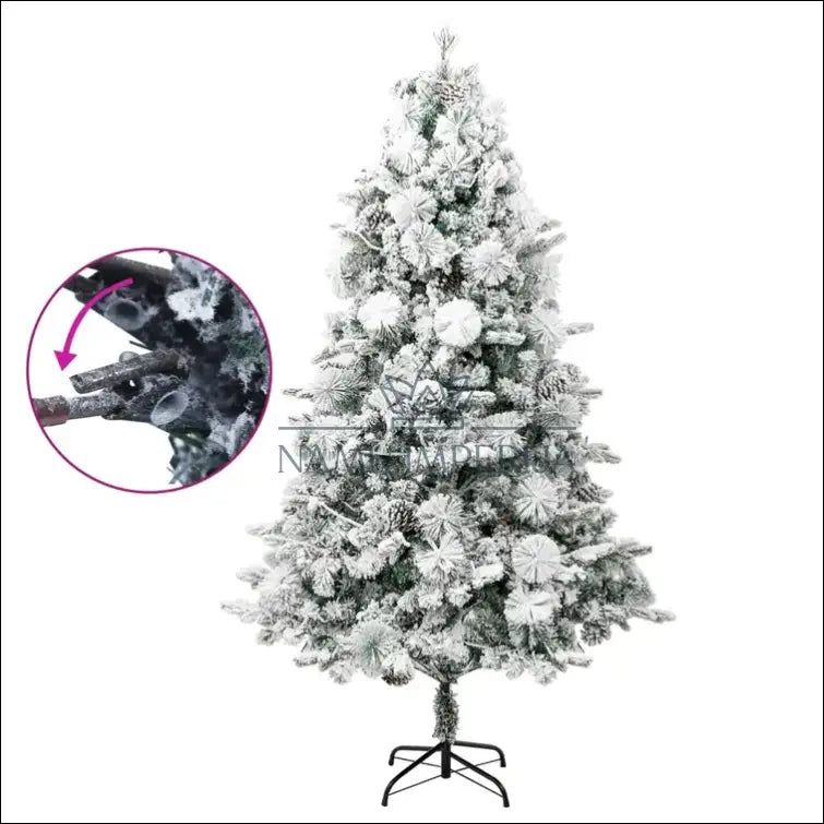 Kalėdinė eglutė su LED lemputėmis (195cm) DI5246 - €140 Save 50% 100-200, __label:Pristatymas 1-2 d.d.,