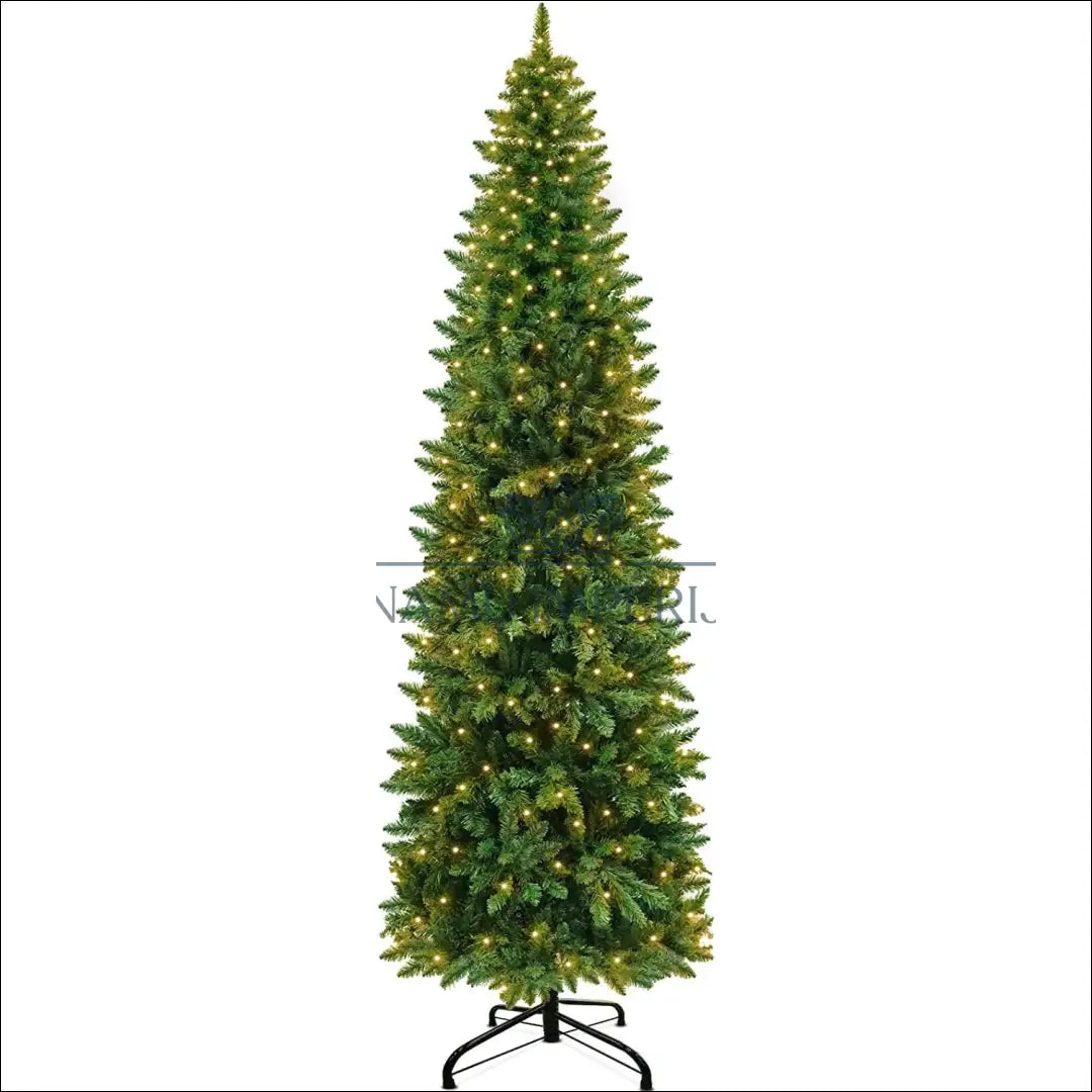 Kalėdinė eglutė su LED lemputėmis (225cm) DI5030 - €73 Save 50% 50-100, __label:Pristatymas 1-2 d.d.,