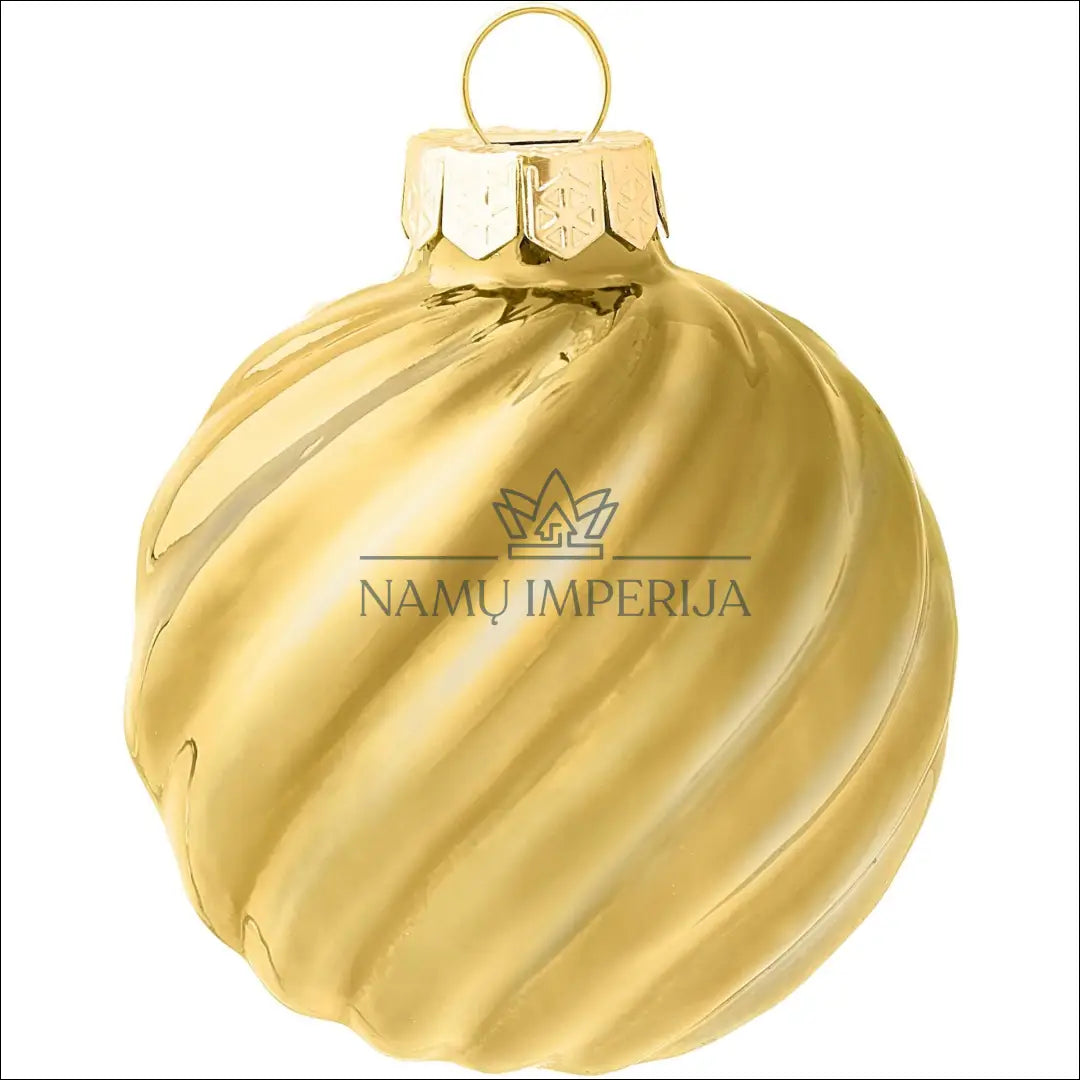 Kalėdinių burbulų komplektas (3vnt) DI4754 - €3 Save 60% __label:Pristatymas 1-2 d.d., color-auksine, kaledos,