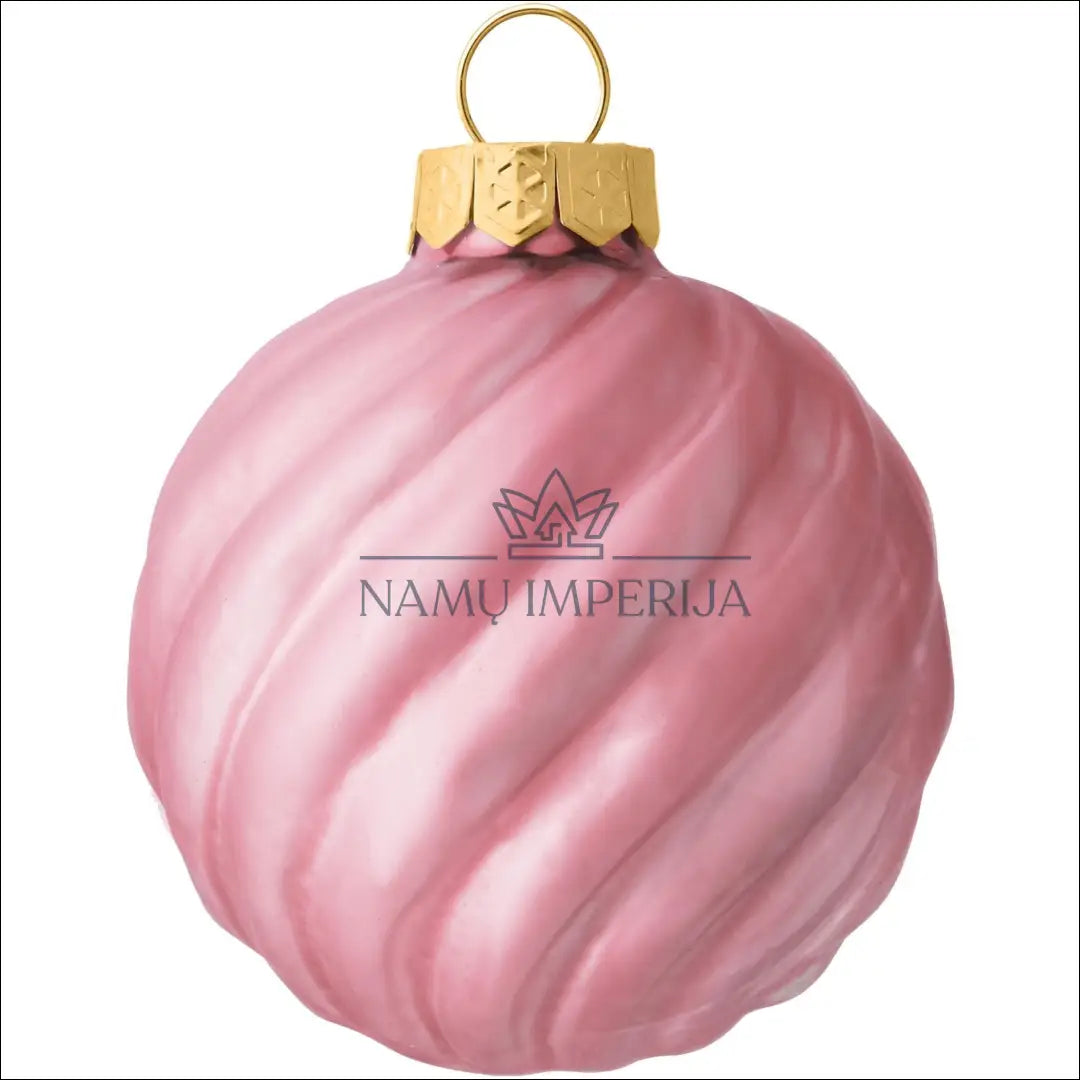 Kalėdinių burbulų komplektas (3vnt) DI4757 - €3 Save 60% __label:Pristatymas 1-2 d.d., color-rozine, kaledos,