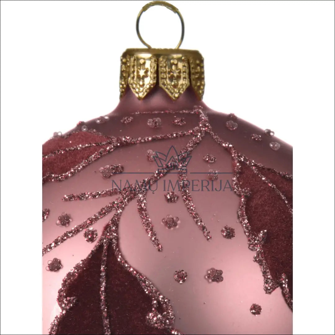 Kalėdinių burbulų komplektas (6vnt) DI4778 - €16 Save 60% __label:Pristatymas 1-2 d.d., color-rozine,