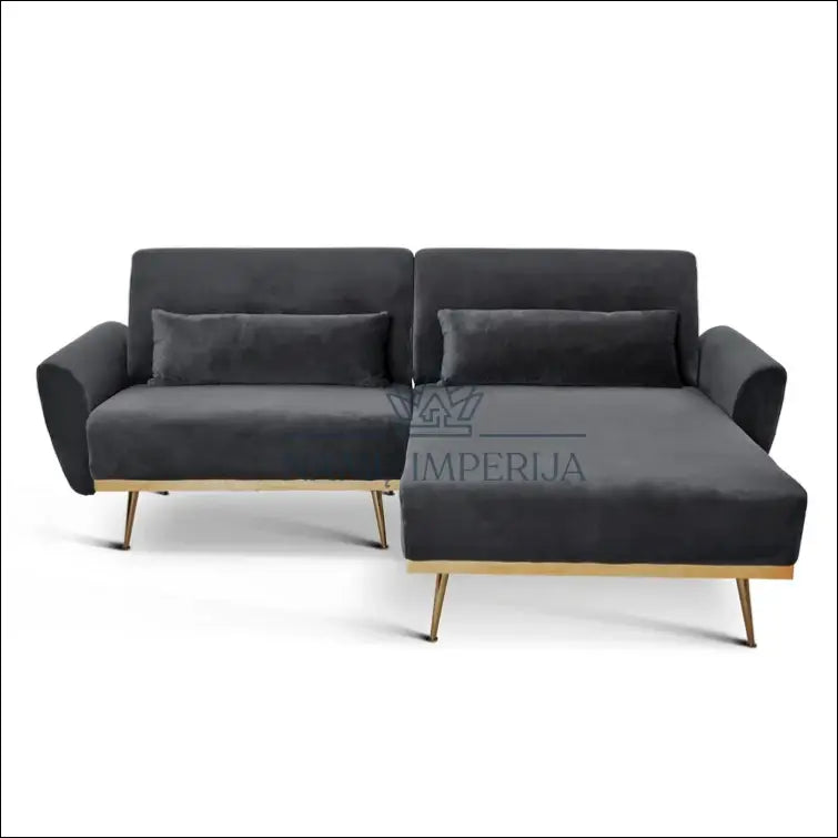 Kampinė sofa MI364 - €430 Save 50% __label:Pristatymas 1-2 d.d., color-auksine, color-pilka, kampai,