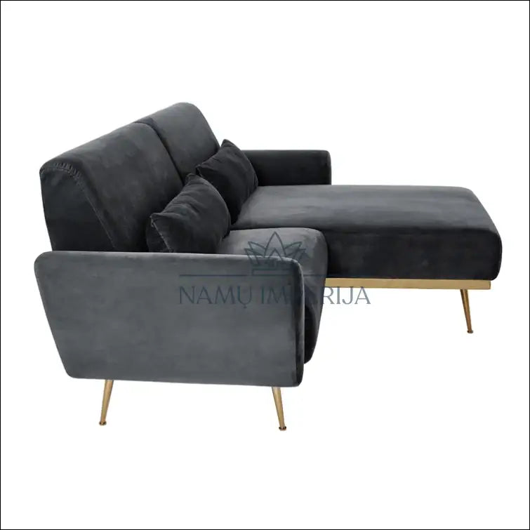 Kampinė sofa MI364 - €430 Save 50% __label:Pristatymas 1-2 d.d., color-auksine, color-pilka, kampai,