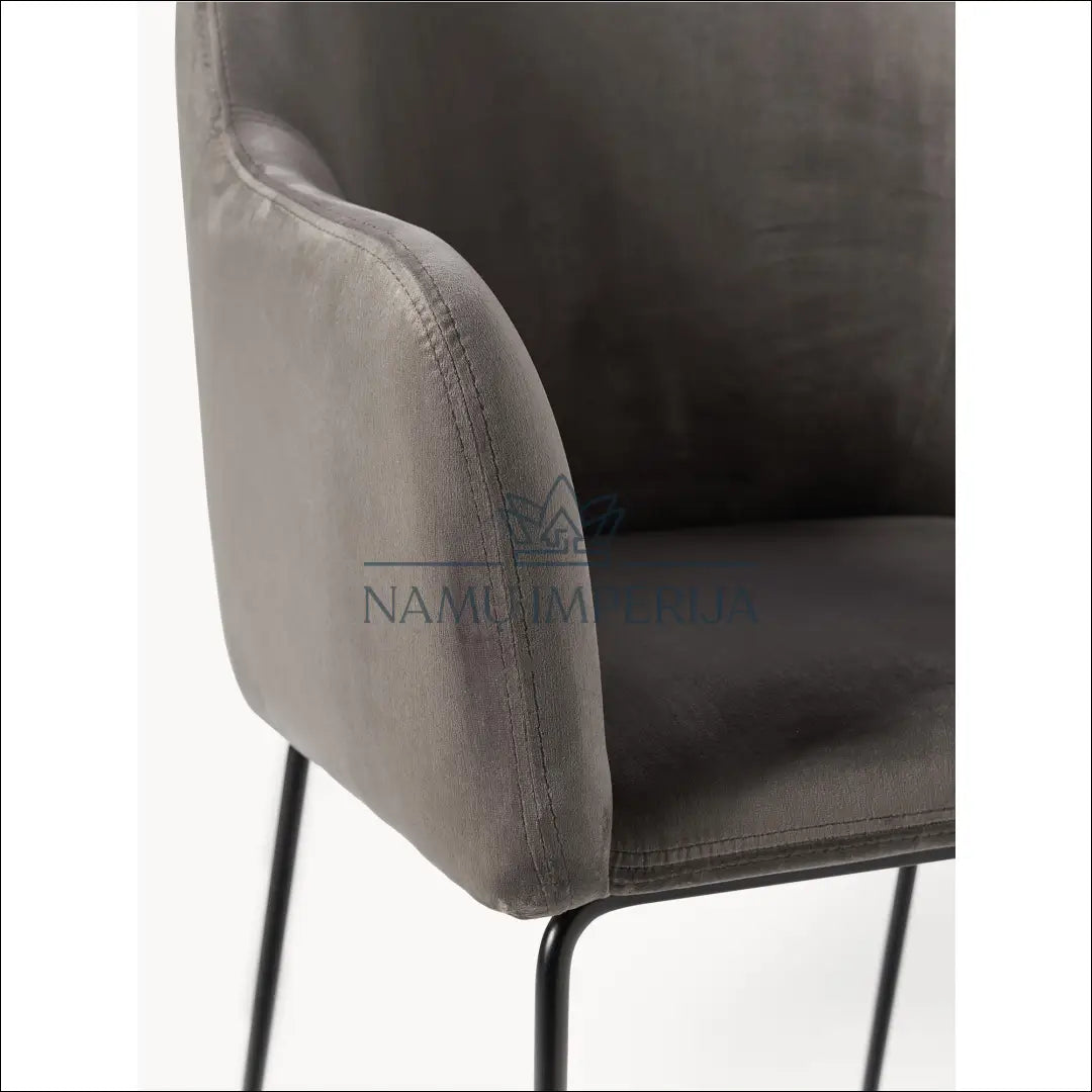 Kėdė/fotelis VI468 - €116 Save 60% 100-200, __label:Pristatymas 1-2 d.d., color-pilka, foteliai, kedes-valgomojo