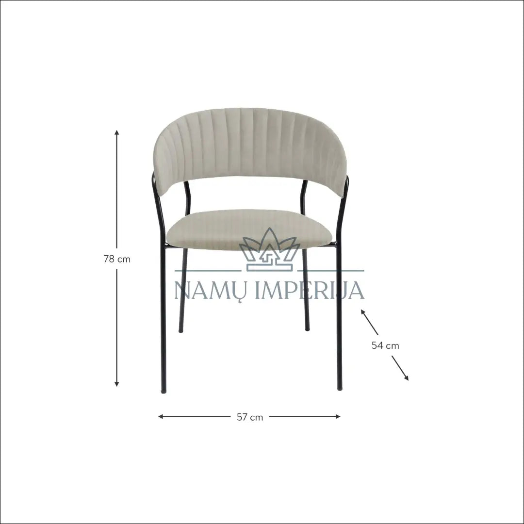 Kėdė ’Kare Design’ VI464 - €90 Save 55% 50-100, __label:Pristatymas 1-2 d.d., color-juoda, color-pilka,