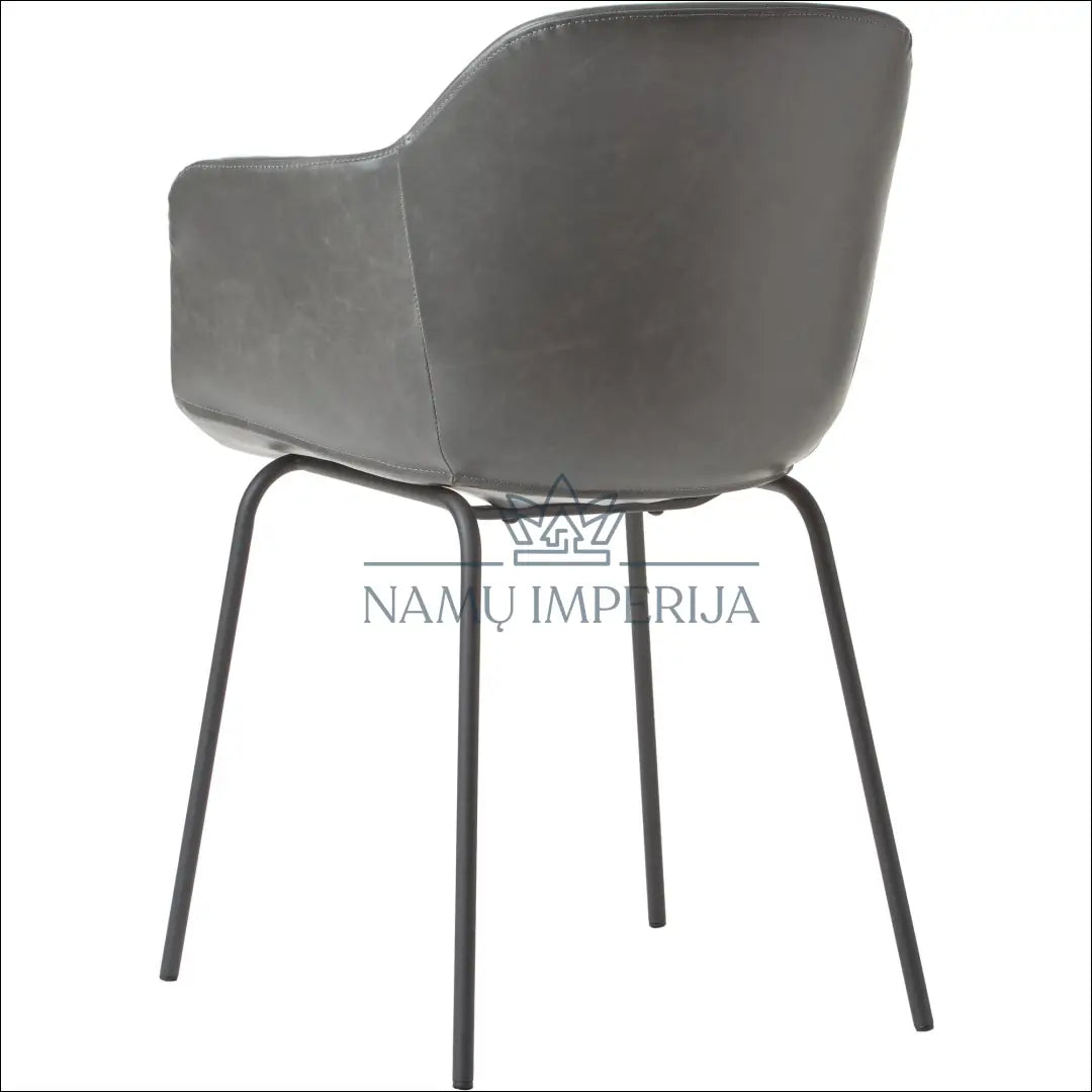Kėdė VI378 - €63 Save 65% 50-100, __label:Pristatymas 1-2 d.d., color-pilka, kedes-valgomojo, material-eko-oda