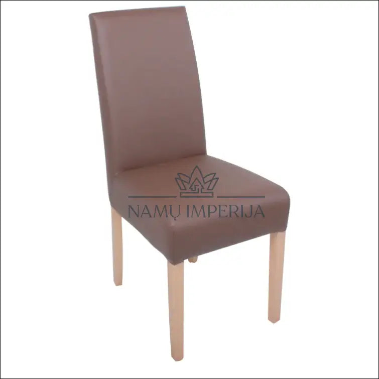 Kėdė VI456 - €80 Save 50% 50-100, __label:Pristatymas 1-2 d.d., color-ruda, kedes-valgomojo, material-eko-oda €50