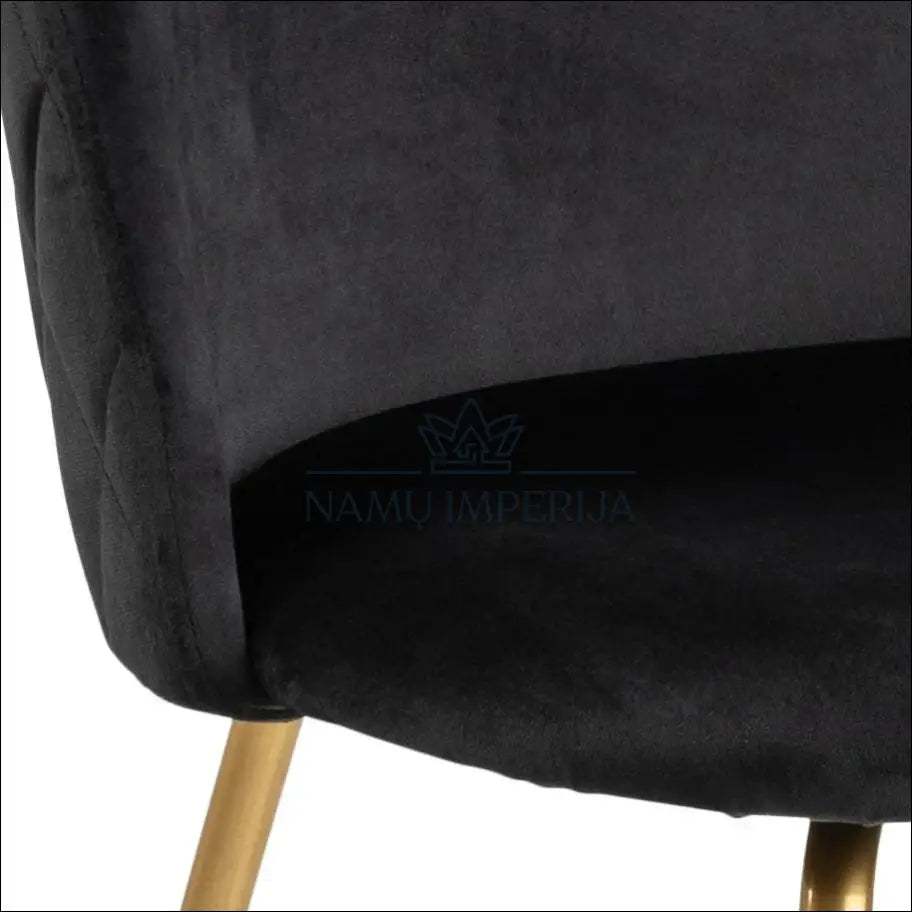Kėdė VI625 - €80 Save 50% 50-100, __label:Pristatymas 1-2 d.d., color-auksine, color-juoda, kedes-valgomojo €50