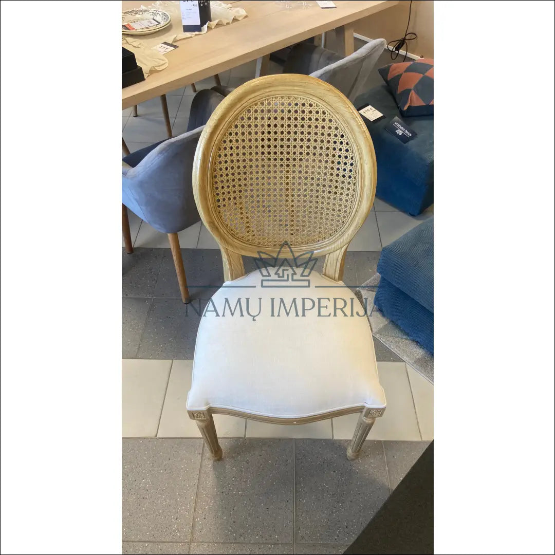Kėdė VI628 - €119 Save 50% 100-200, __label:Pristatymas 1-2 d.d., color-ruda, color-smelio, kedes-valgomojo €100