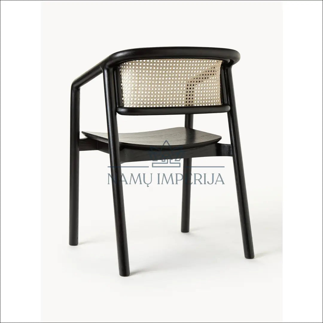 Kėdė VI653 - €150 Save 50% 100-200, __label:Pristatymas 1-2 d.d., color-juoda, color-smelio, kedes-valgomojo €100