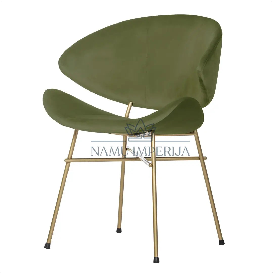 Kėdė VI654 - €203 Save 50% __label:Pristatymas 1-2 d.d., color-auksine, color-zalia, kedes-valgomojo,