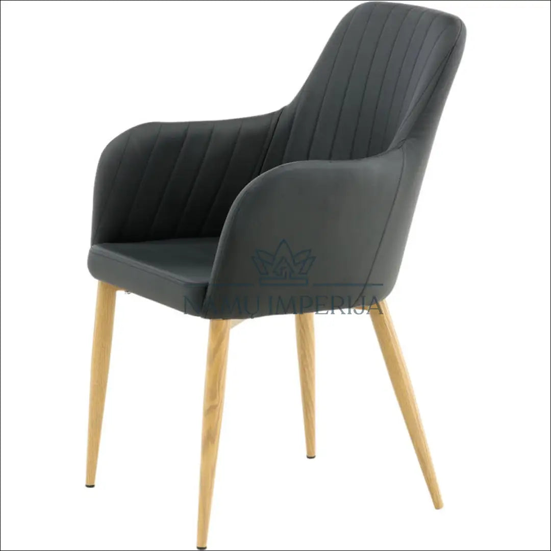 Kėdė VI662 - €105 Save 50% 100-200, __label:Pristatymas 1-2 d.d., color-juoda, color-ruda, kedes-valgomojo €100