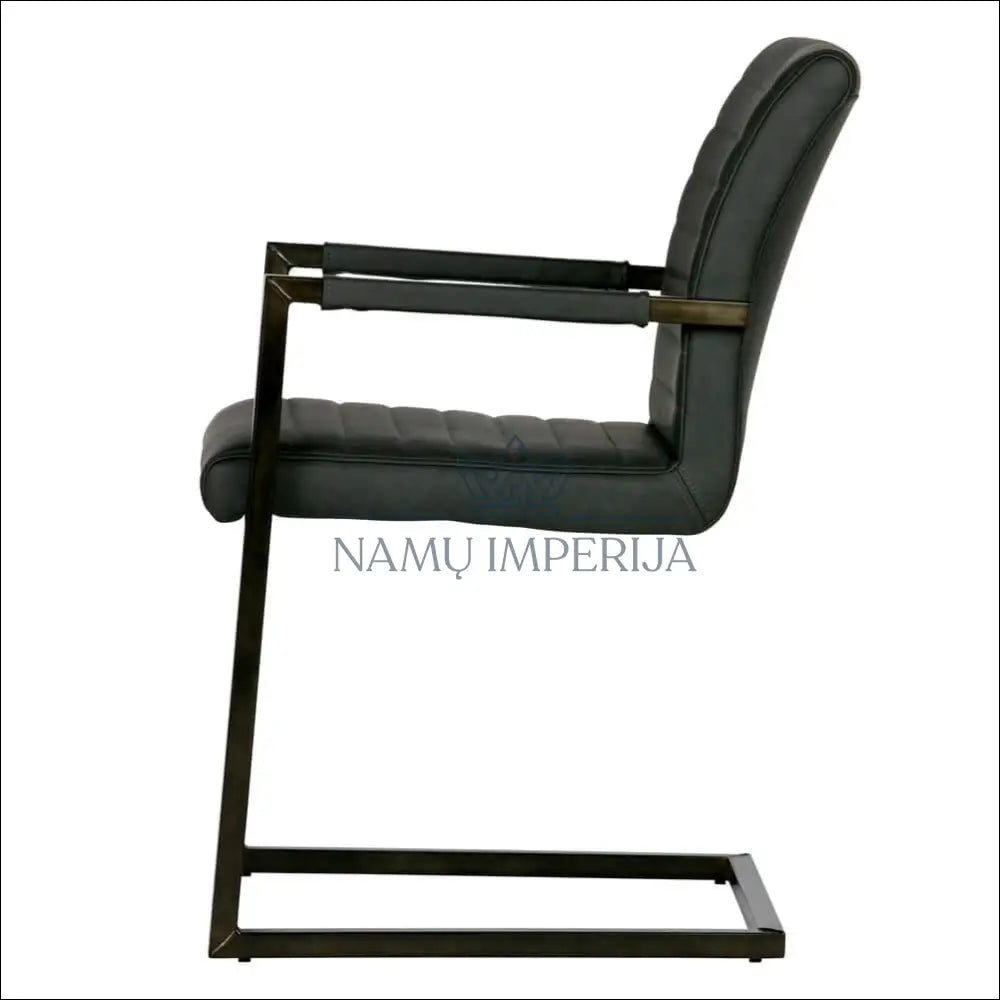 Kėdė VI702 - €85 Save 55% 50-100, __label:Pristatymas 1-2 d.d., color-juoda, color-pilka, kedes-valgomojo €50