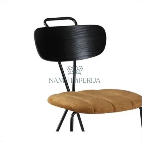 Kėdė VI727 - €75 Save 50% 50-100, color-geltona, color-juoda, kedes-valgomojo, material-aksomas €50 to €100