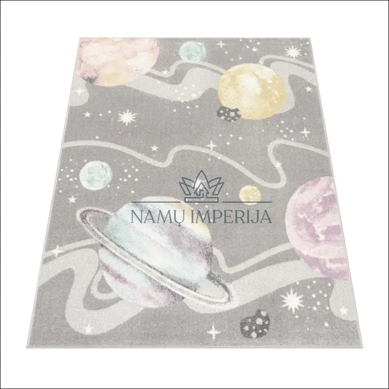 Kilimas NI5869 - €91 100-200, 50-100, color-pilka, kilimai, newdiva2 Kilimai Kids Rug Space Planets Stars | Namų