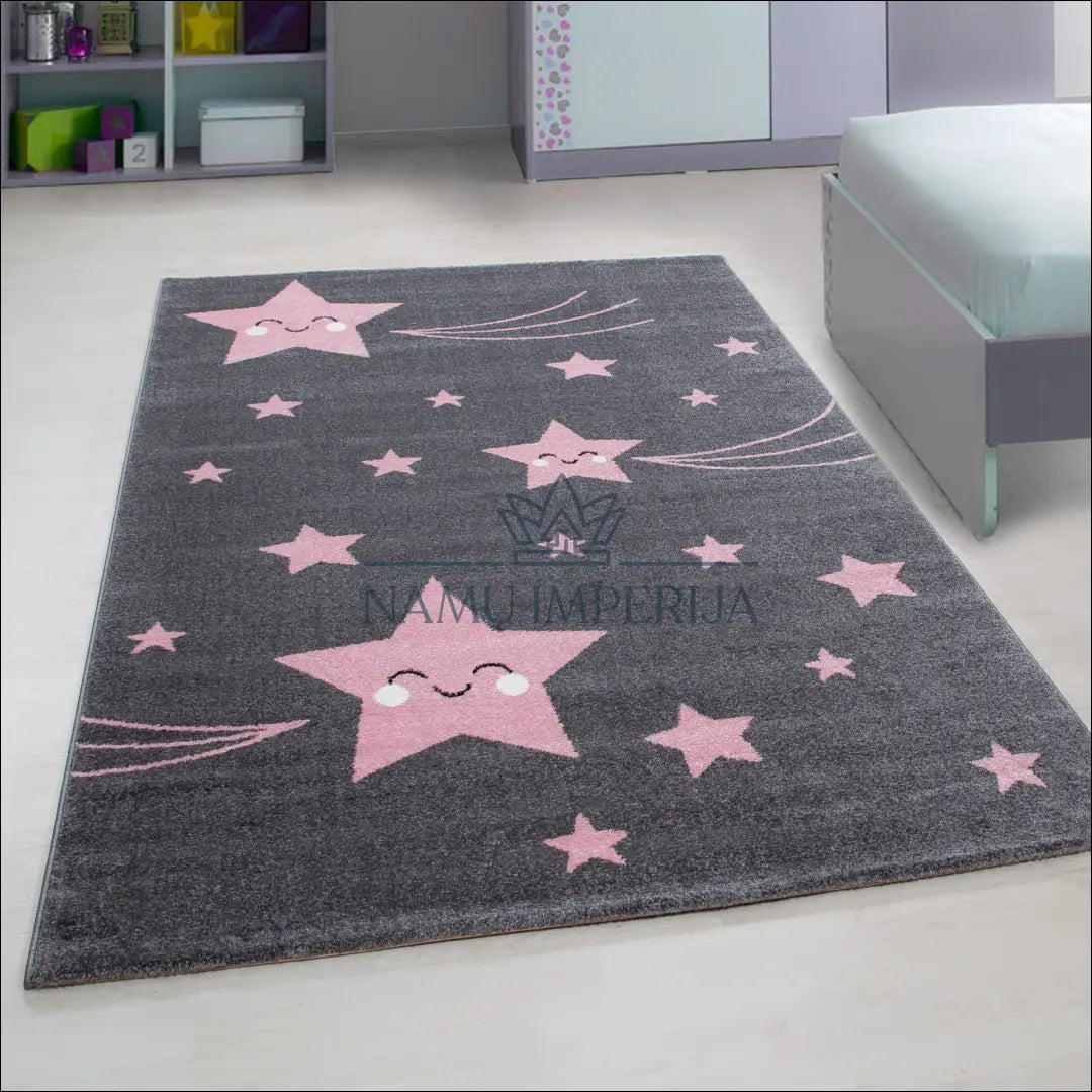 Kilimas NI2043 - €53 Save 30% -30% , 100-200, 50-100, __label:Pristatymas 5-14 d.d., apvalus 80 x 150 cm / Rožinė