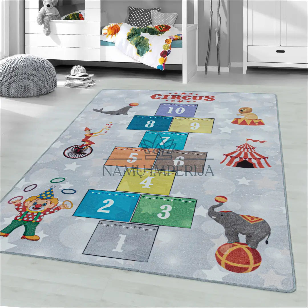 Kilimas NI2061 - €32 Save 30% -30% , 100-200, 25-50, 50-100, __label:Pristatymas 5-14 d.d. 80 x 120 cm / Pilka