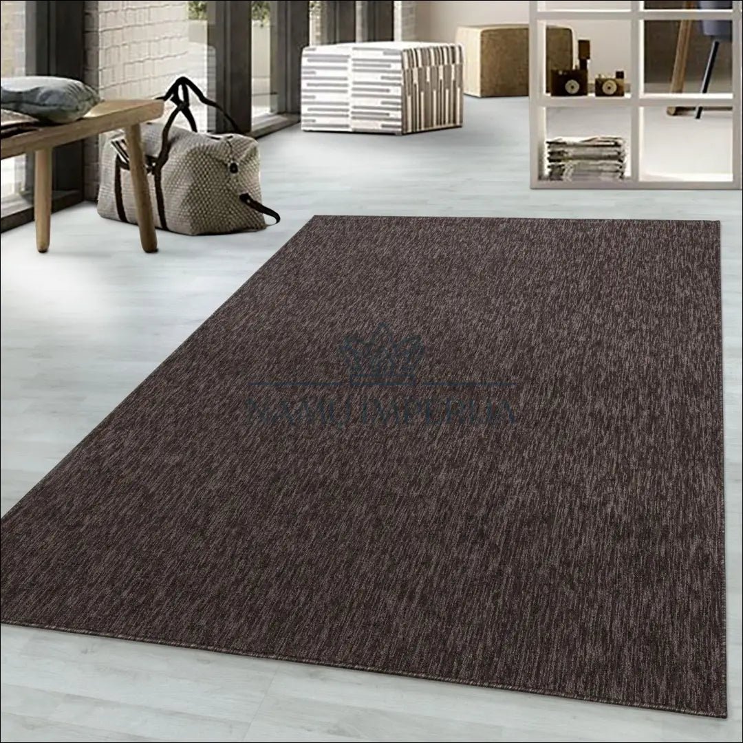 Kilimas NI2124 - €15 Save 25% 100-200, 25-50, 50-100, __label:Pristatymas 5-14 d.d., apvalus 60 x 100 cm / Ruda