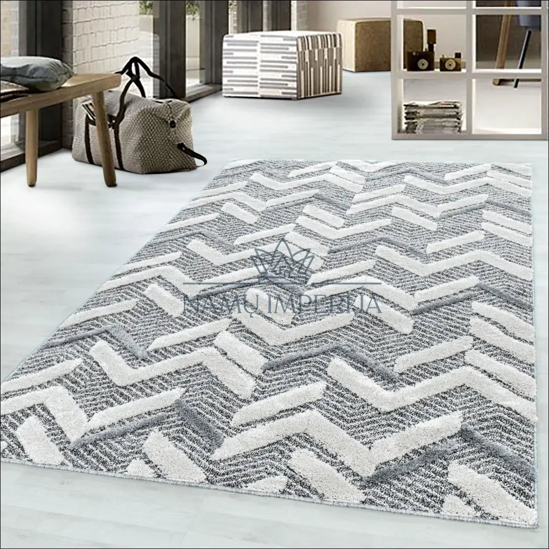 Kilimas NI2161 - €34 Save 30% 100-200, 25-50, 50-100, __label:Pristatymas 5-14 d.d., apvalus 60 x 110 cm / Pilka