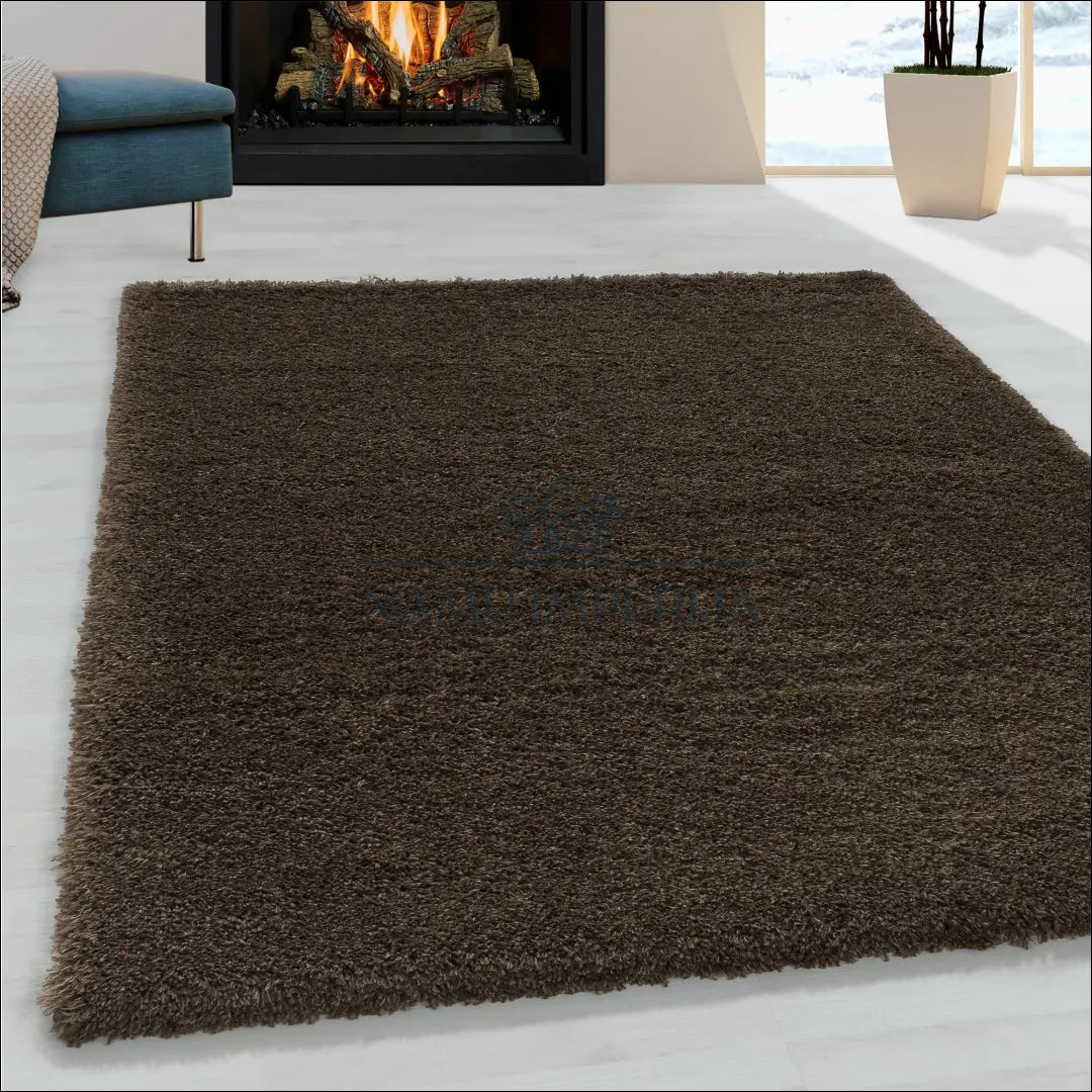 Kilimas NI2182 - €24 Save 25% 100-200, 25-50, 50-100, __label:Pristatymas 5-14 d.d., apvalus 60 x 110 cm / Ruda