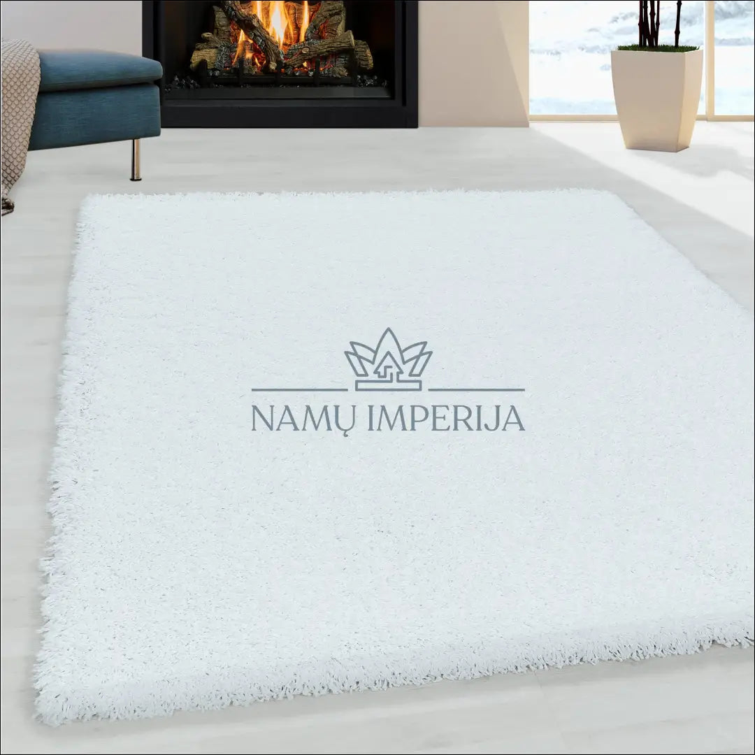 Kilimas NI2219 - €22 Save 25% 100-200, 25-50, 50-100, __label:Pristatymas 5-14 d.d., apvalus 60 x 110 cm / Balta